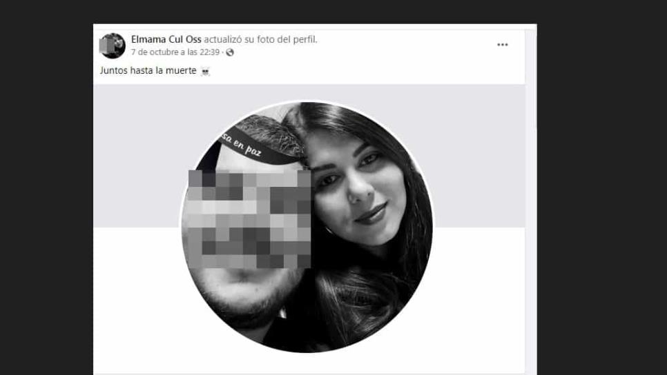 «Juntos hasta la muerte» publicó en Facebook el feminicida de Edna