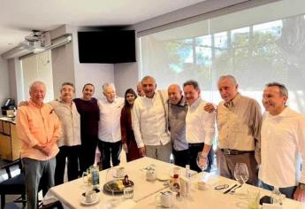 Rocha Moya se reunió con exgobernadores por «protocolo y amistad»