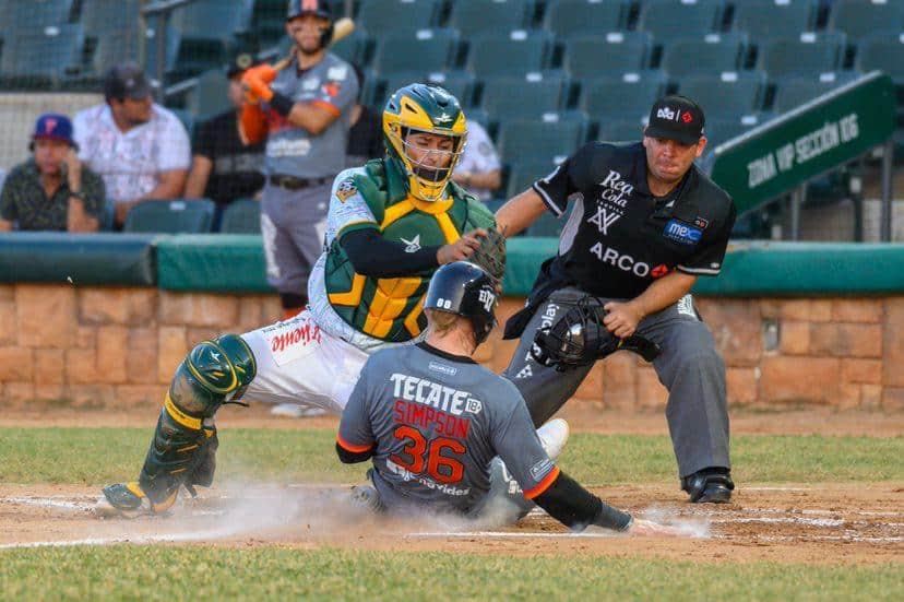 Uriarte castiga a los Naranjeros; Cañeros se impone con 8-1