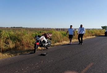 Hombre muere al ser atropellado en entronque al Ejido Compuertas