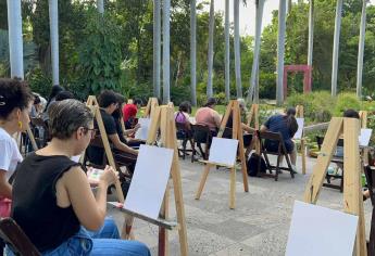 Realizan 5ta edición de «Pintando Culiacán» esta ocasión le tocó a Jardin Botánico