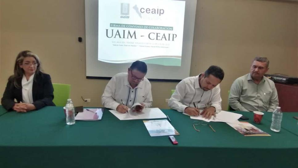CEAIP y Universidad Autónoma Indígena de México firman convenio de colaboración