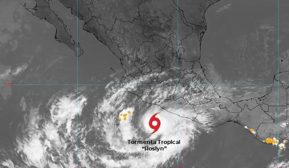 «Roslyn» cambia trayectoria; impactará desde Escuinapa hasta Culiacán