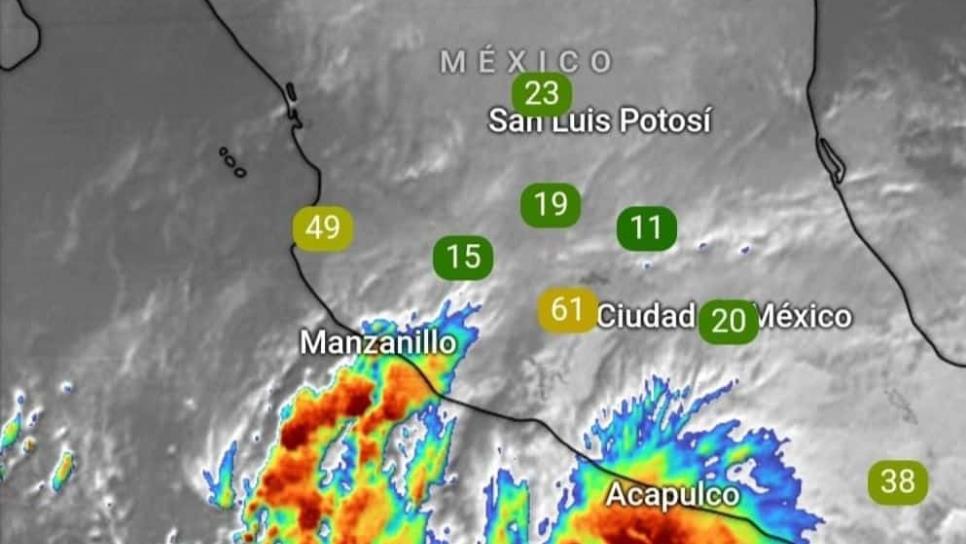 Depresión Tropical 19E dejará lluvias en Escuinapa y El Rosario el sábado y domingo