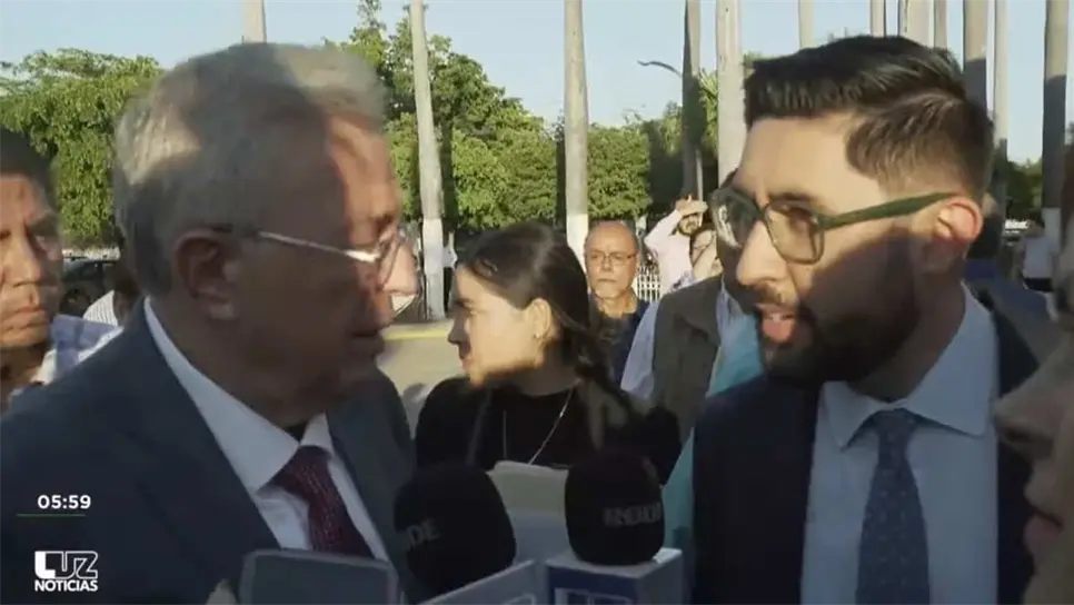 FOTO: Transmisión Especial de Luz Noticias.