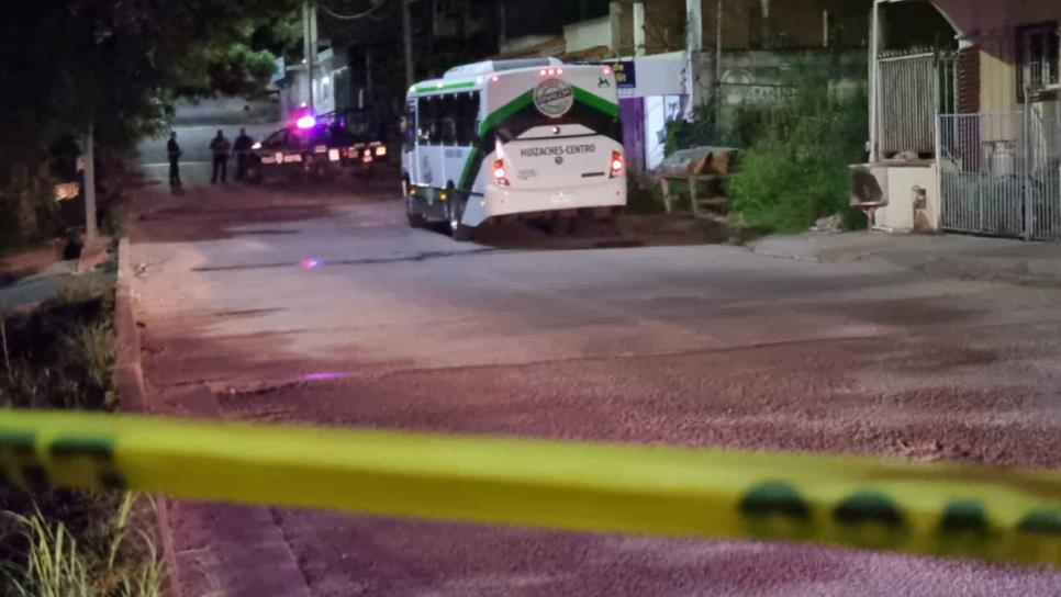 Detienen a hombre que mató a balazos a chofer de camión de la ruta Huizaches, en Culiacán