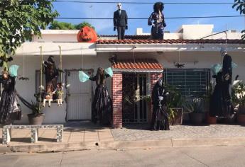 Casa del terror en Culiacán causa asombro en los ciudadanos