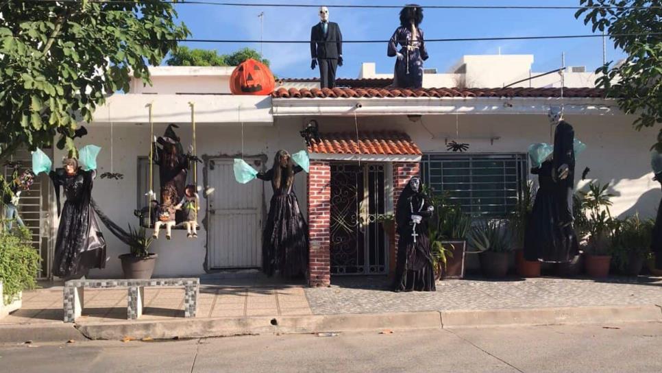Casa del terror en Culiacán causa asombro en los ciudadanos