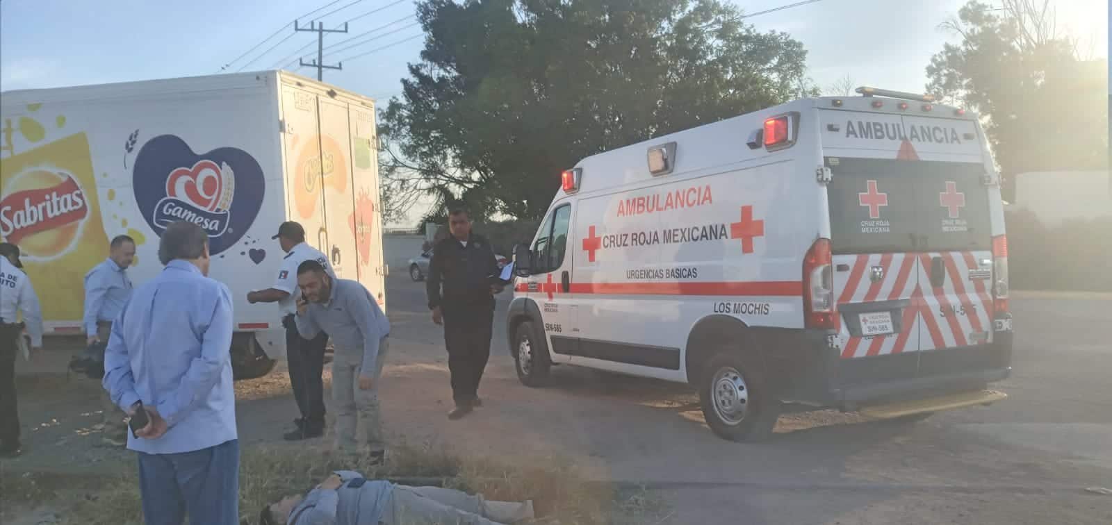 Mujer termina lesionada al ser embestida en una moto en el Campo 35