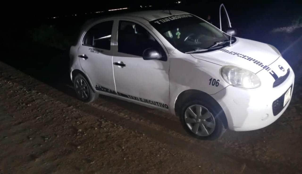 Sujetos golpean a taxista y lo despojan de la unidad en Ohuira