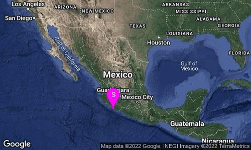 Se registra un temblor con epicentro en Coalcoman, Michoacán