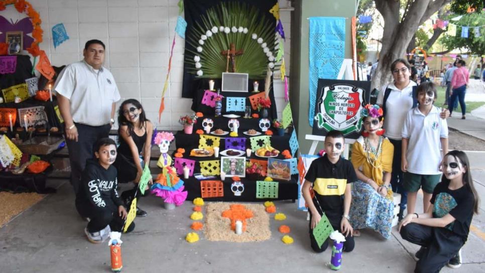 Diputados de Morena realizan primer festival de día de muertos en Ahome