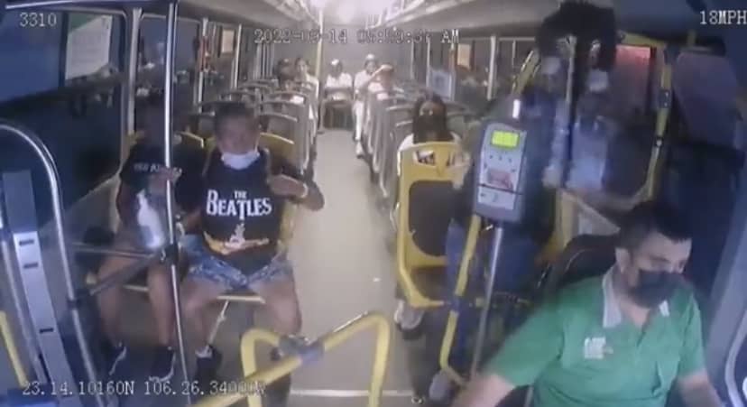 El transporte público cuenta con sistema de videovigilancia. FOTO: Cortesía.