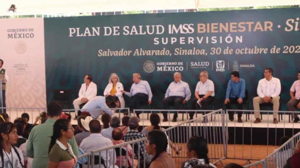 Inaugura AMLO Plan de Salud IMSS Bienestar Sinaloa