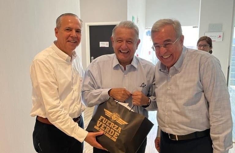 Este fin de semana AMLO estuvo de paso por Los Mochis. FOTO: Archivo.