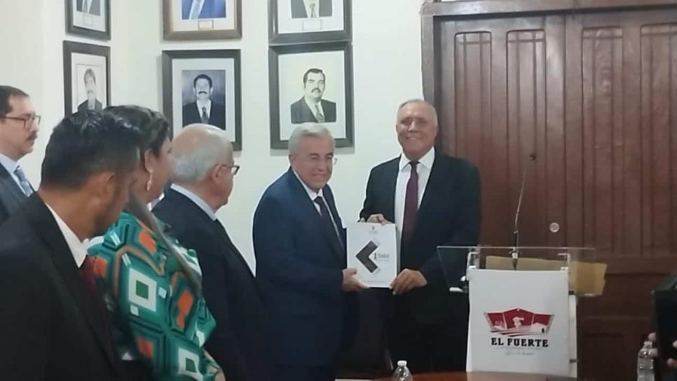 Con austeridad, Gildardo Leyva rinde primer informe de gobierno como alcalde de El Fuerte