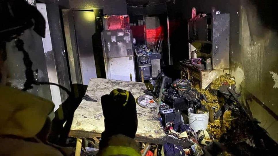 Se queman dos casas en Guasave y Guamúchil, una pareja resulta con quemaduras
