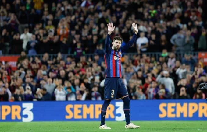 Gerard Piqué se retira del Barcelona con emotivo partido en el Camp Nou