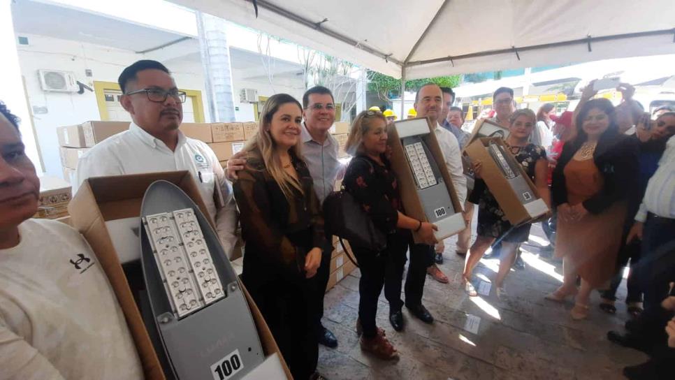 Arranca programa Reconversión del Sistema de Alumbrado Público en Mazatlán