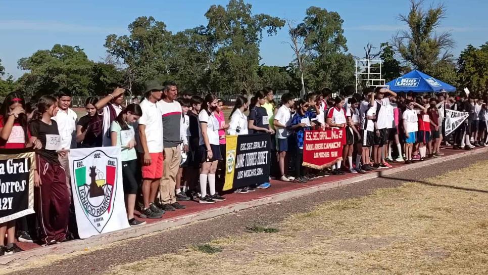 Arranca Torneo Regional de Atletismo 2022 nivel secundarias