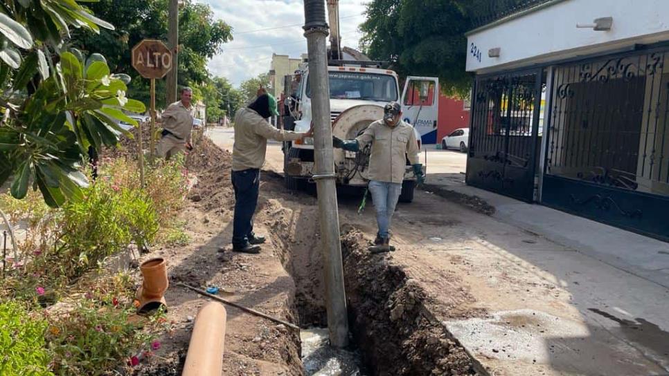 Rehabilita JAPAMA 48 metros de red de drenaje sanitario en el Infonavit Arboledas