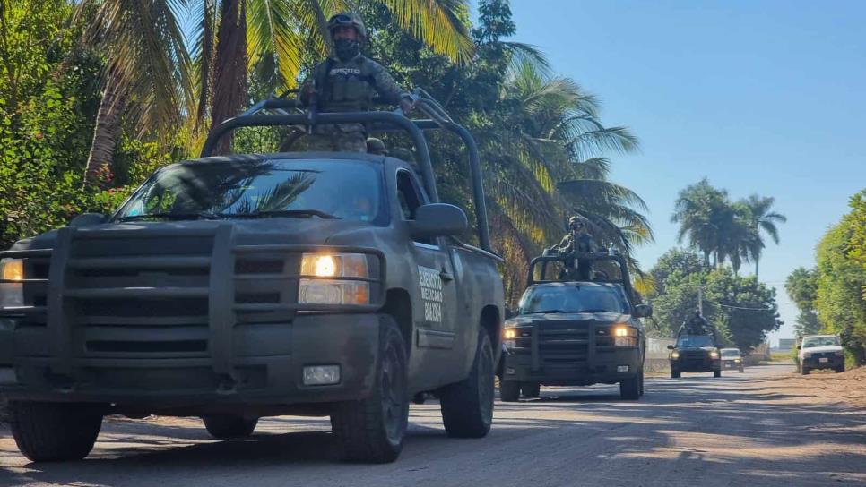 Detienen a grupo armado al norte de Culiacán: portaba lanza granadas y cuernos de chivo