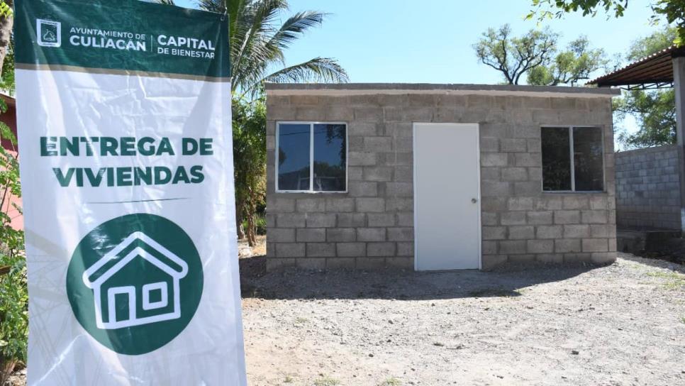 Suman 52 nuevos hogares entregados por el Ayuntamiento de Culiacán
