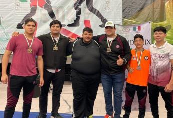 Conquista Sinaloa tres de oro en el Grand Prix de Luchas