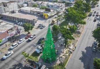 Encenderán pino navideño  el 21 de noviembre en Ahome