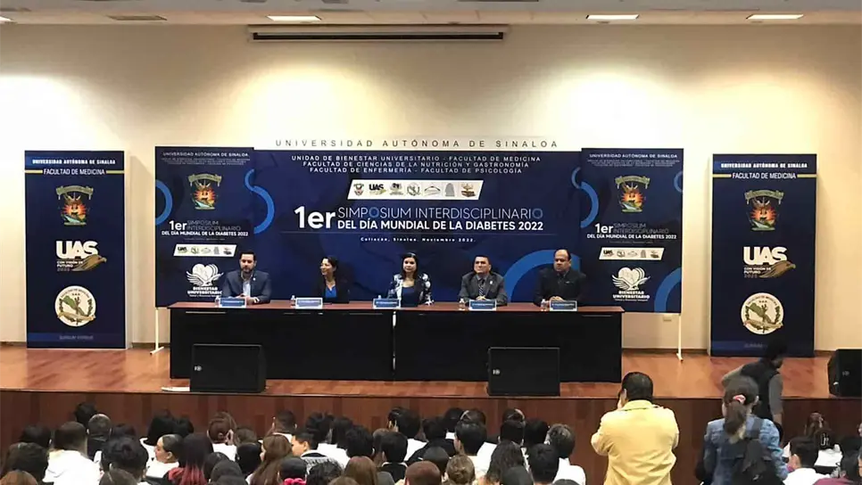 UAS realiza el 1er Simposium por el Día Mundial de la Diabetes 2022