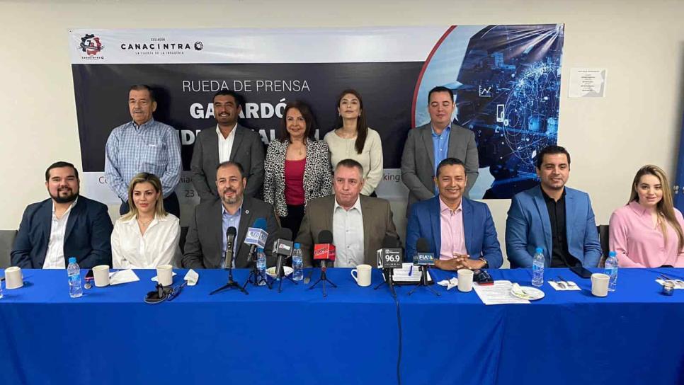 Canacintra galardonará a empresarios sinaloenses