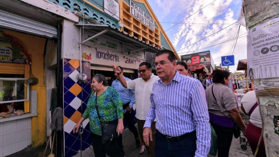 Locatarios del mercado de Villa Unión solicitan remodelación