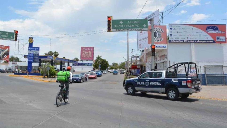 Nula infraestructura para ciclistas en Los Mochis