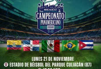 Arribarán este viernes las delegaciones para el Panamericano U-10