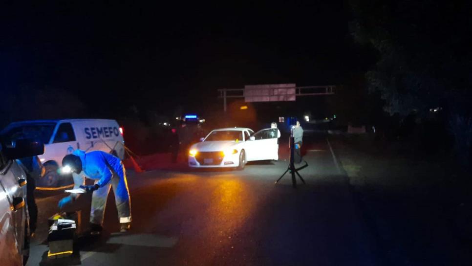 Asesinan a mujer mientras conducía sobre la carretera a Sanalona