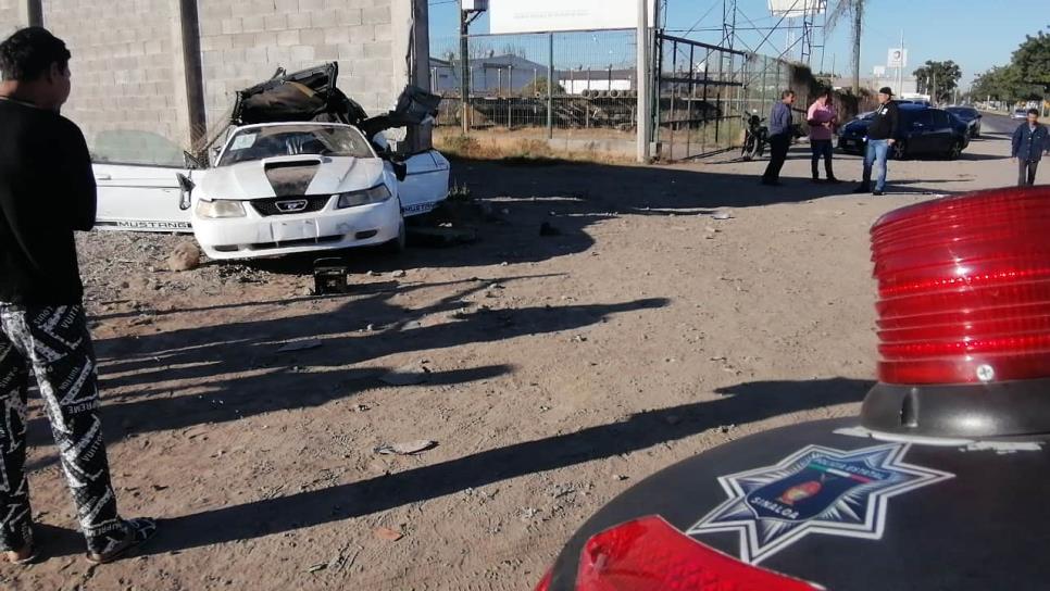 Dos menores y dos adultos resultan gravemente heridos tras choque en Culiacán