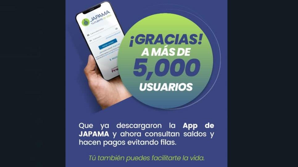 Ya no más filas, así funciona la app de JAPAMA