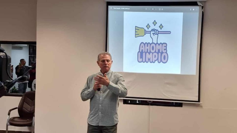 Anuncian jornada masiva de limpieza en Los Mochis con campaña «Ahome Limpio»