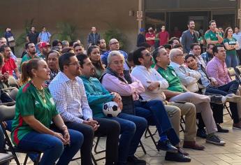 Después de ver el juego México vs Argentina, Rocha viajará a CDMX por marcha de AMLO