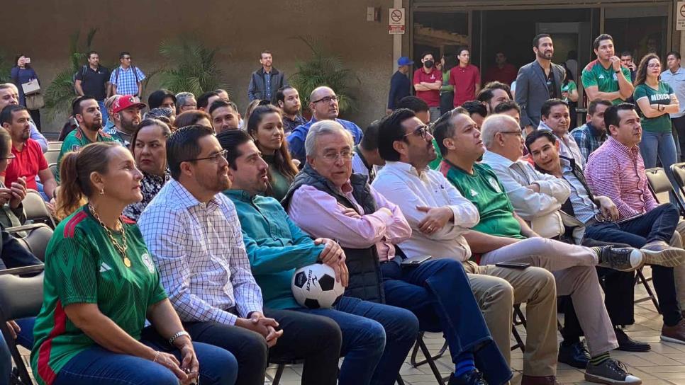 Después de ver el juego México vs Argentina, Rocha viajará a CDMX por marcha de AMLO