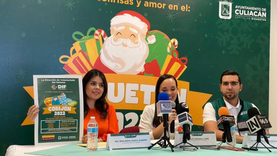 ¡Haz tu donación! DIF Culiacán invita al «Juguetón 2022»  y «Cobijón 2022»