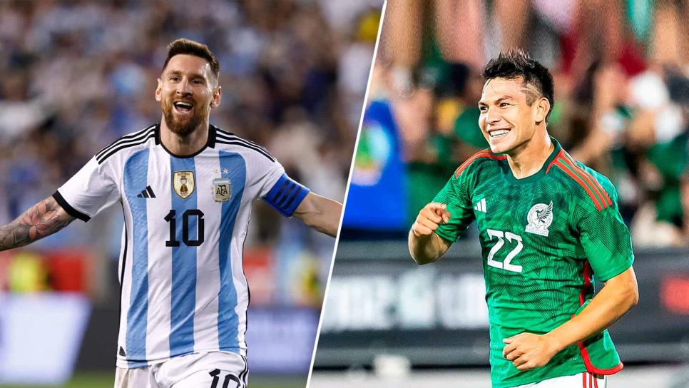 ¿A qué hora juega México contra Argentina?