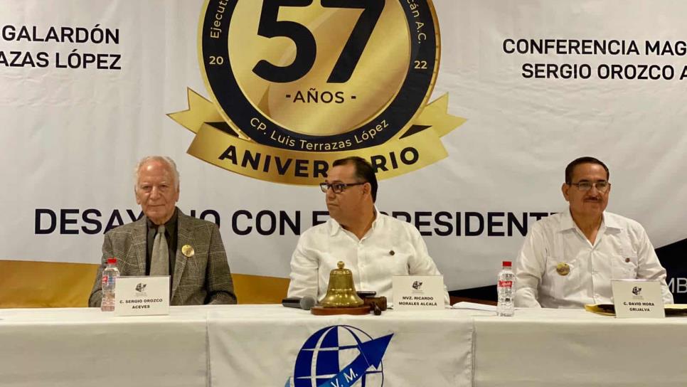 Ejecutivos de Ventas y Mercadotecnia Culiacán celebran su 57 aniversario