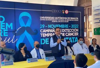 Con consultas gratuitas, La UAS arranca Campaña de Detección Temprana de Cáncer de Próstata