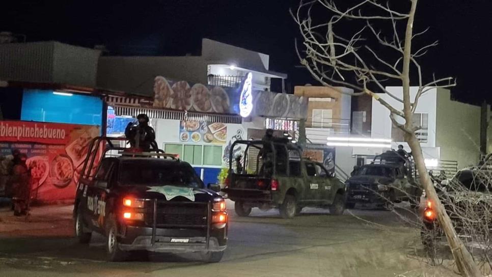 Ejército y Policía Estatal sitian dos diferentes puntos de la ciudad de Culiacán