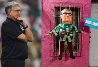 Conoce la piñata de «El Tata» Martino tras fracaso en Qatar 2022