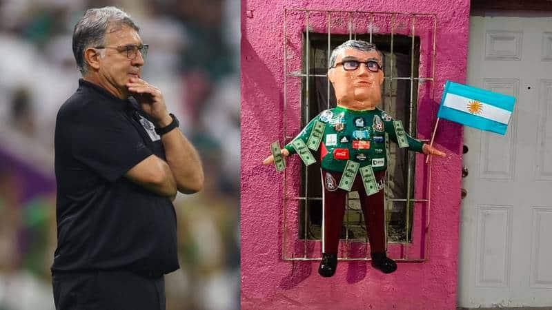 Conoce la piñata de «El Tata» Martino tras fracaso en Qatar 2022
