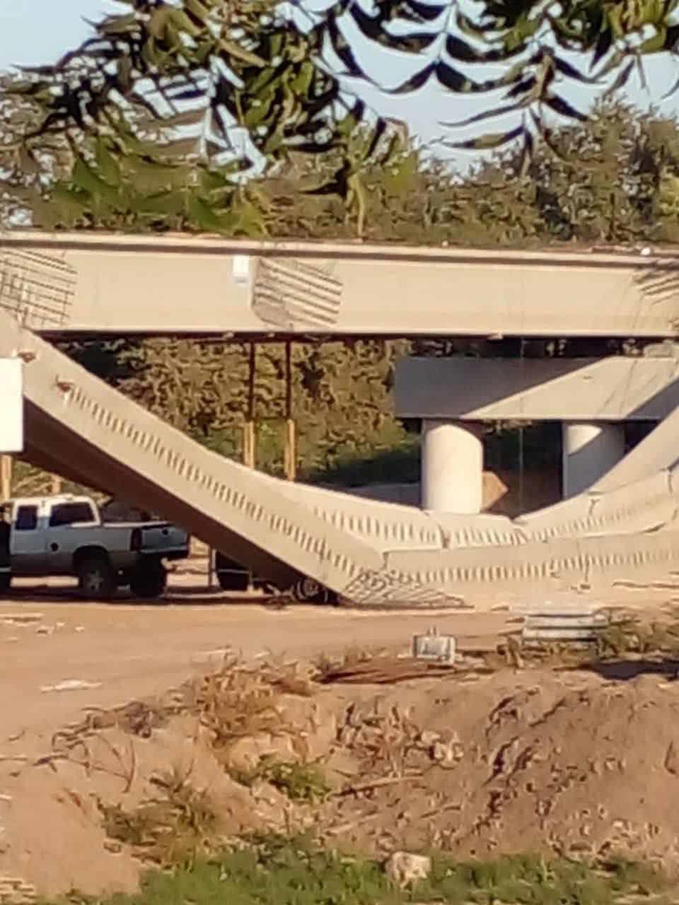 Celebra alcalde de Mazatlán que no se perdieran vidas humanas en derrumbe de puente