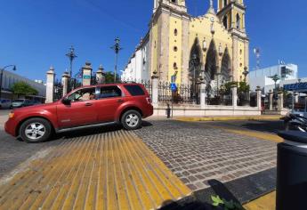 A partir de la próxima semana retirarán los megatopes de la Zona Dorada de Mazatlán