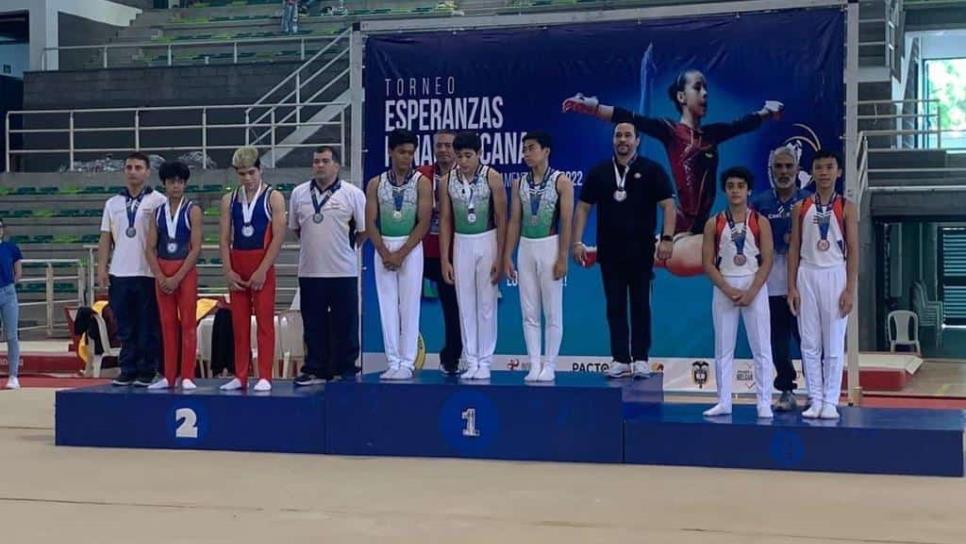 Sinaloenses brillan en Torneo Esperanzas Panamericanas de Gimnasia celebrado en Colombia